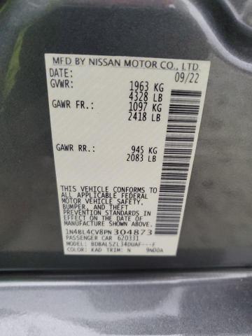 1N4BL4CV8PN304873 Nissan ALTIMA SR