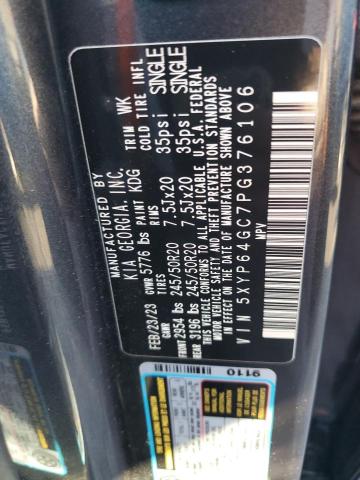 5XYP64GC7PG376106 KIA Telluride S