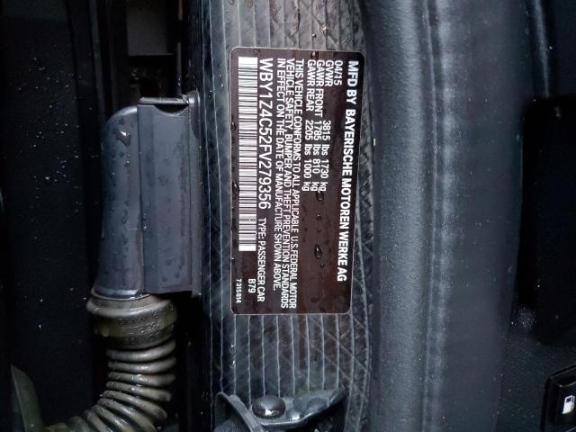 WBY1Z4C52FV279356 BMW I3 REX
