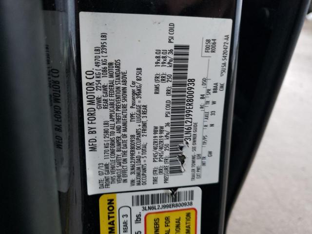 3LN6L2J99ER800938 Lincoln MKZ