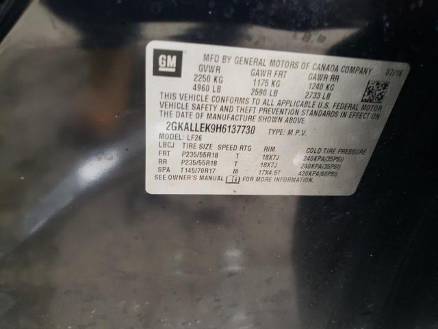 2GKALLEK9H6137730 GMC TERRAIN SL
