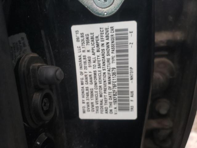 19XFB2F76FE113679 Honda CIVIC SE