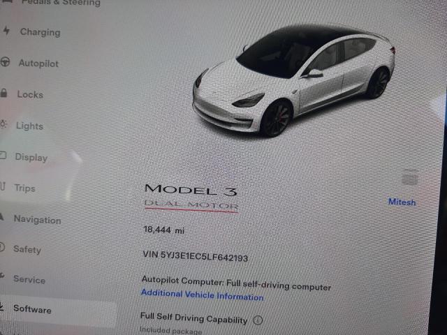5YJ3E1EC5LF642193 Tesla MODEL 3