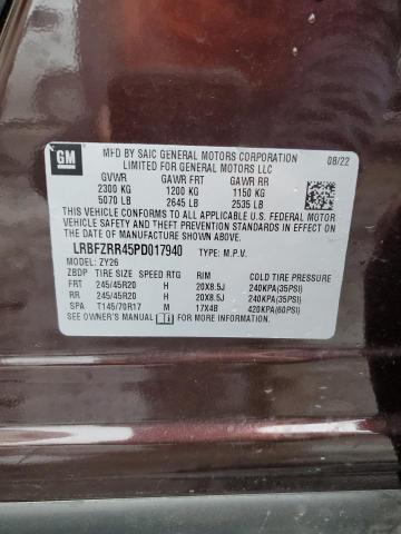 LRBFZRR45PD017940 Buick Envision Avenir
