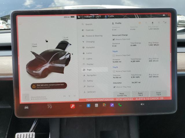 7SAYGDEF5NF326388 Tesla Model Y