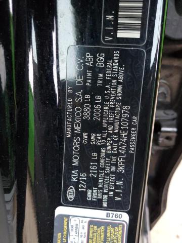 3KPFL4A74HE107978 KIA FORTE LX