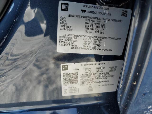 1GTR9CEDXNZ197045 GMC Sierra Limited K1500 Elevation
