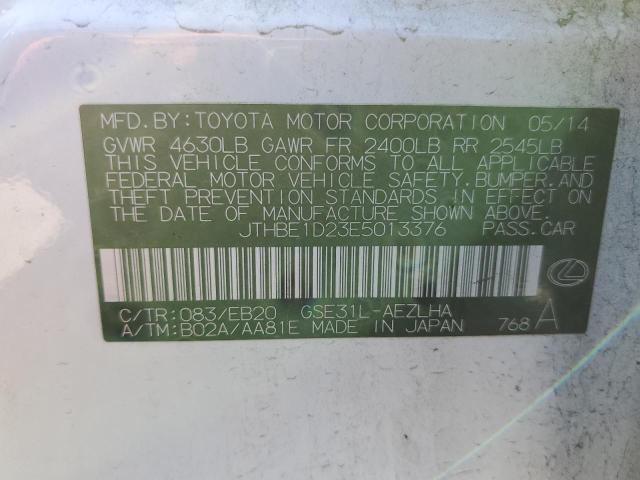 JTHBE1D23E5013376 Lexus IS 350