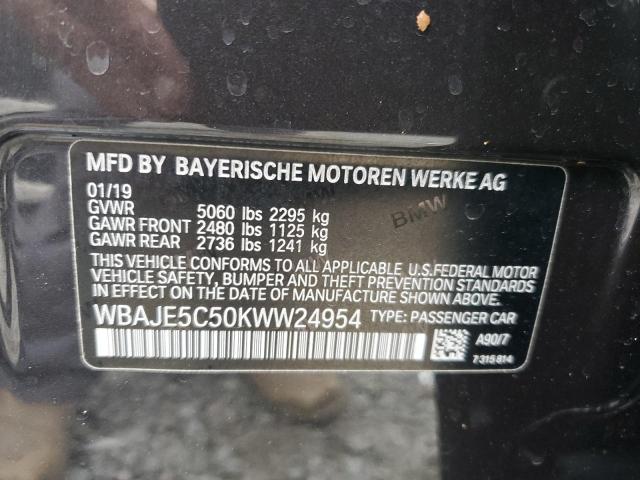 WBAJE5C50KWW24954 BMW 540 I