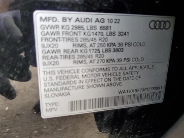 WA1VXBF73PD003991 Audi Q7 Prestige