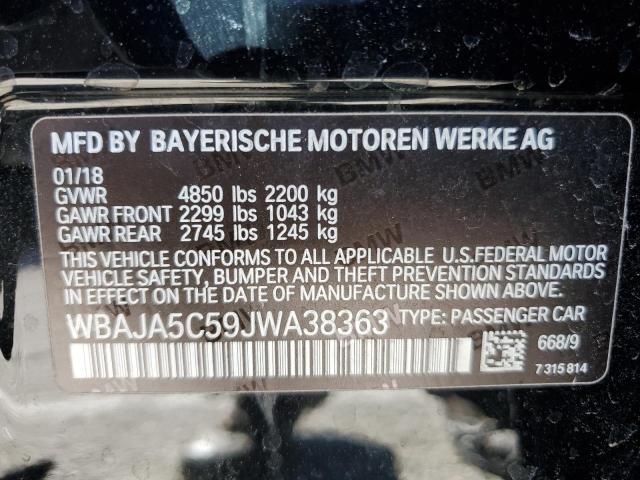 WBAJA5C59JWA38363 BMW 530 I