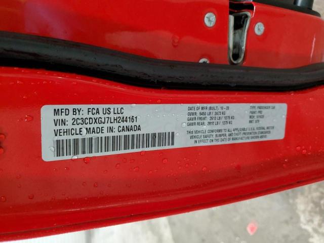 2C3CDXGJ7LH244161 Dodge Charger Scat Pack