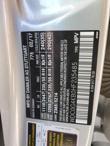 WDC0G4KB0HF235485 Mercedes-Benz Glc 300 4matic