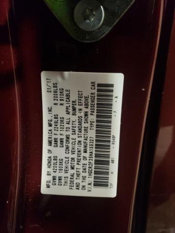 1HGCR2F35HA155327 Honda ACCORD LX