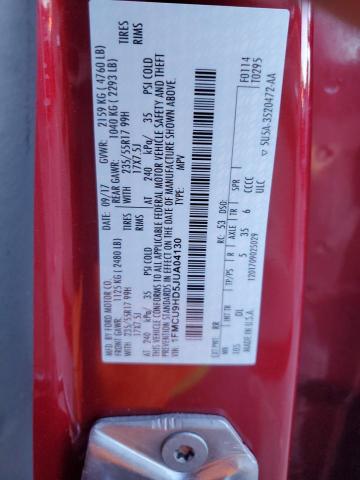 1FMCU9HD5JUA04130 Ford ESCAPE SEL