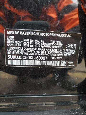 5UXUJ5C50KLJ63007 BMW X4 M40i