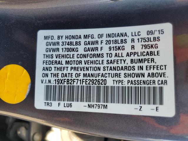19XFB2F71FE292620 Honda CIVIC SE