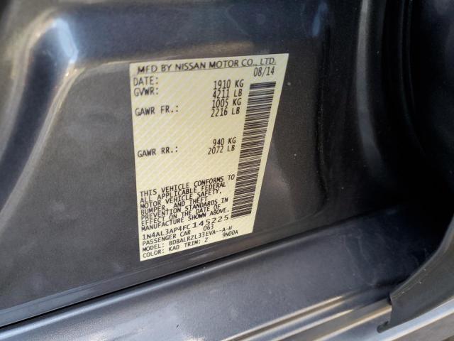 1N4AL3AP4FC145225 Nissan ALTIMA 2.5