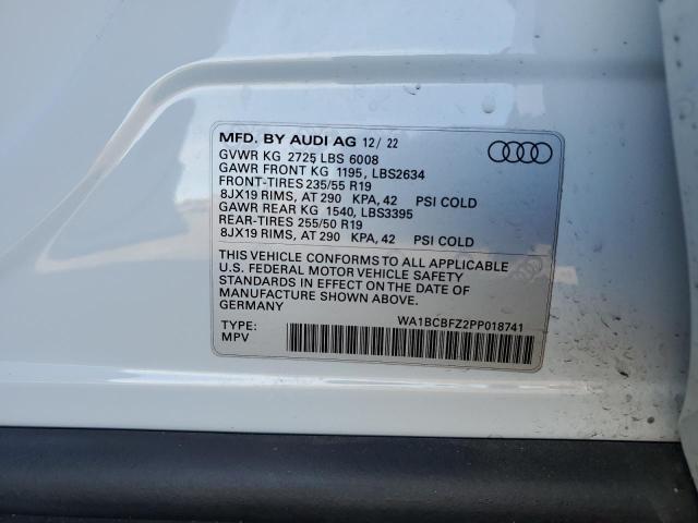 WA1BCBFZ2PP018741 Audi Q4 E-tron Premium Plus