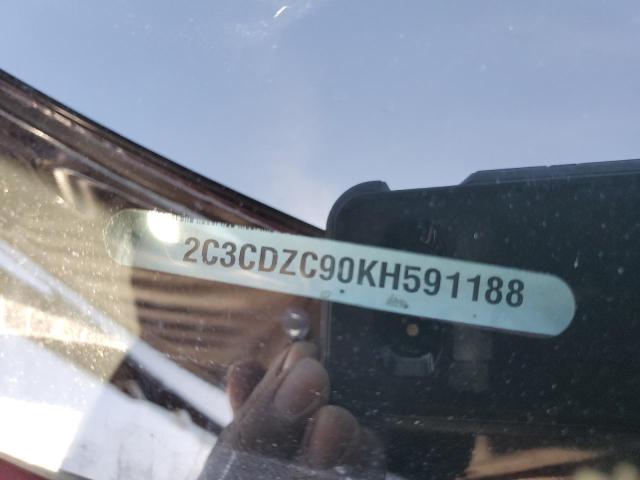 2C3CDZC90KH591188 Dodge Challenger Srt Hellcat