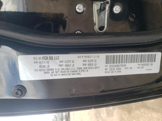 2C3CCAAG9KH755429 Chrysler 300 Touring