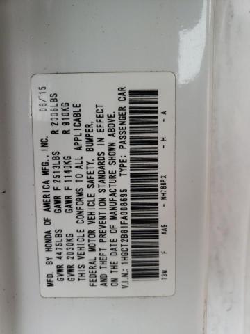 1HGCT2B81FA008695 Honda ACCORD EXL