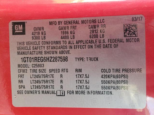 1GT01REG6HZ287598 GMC Sierra C2500 Heavy Duty