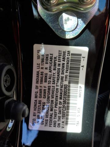 19XFC2F58GE000393 Honda Civic Lx