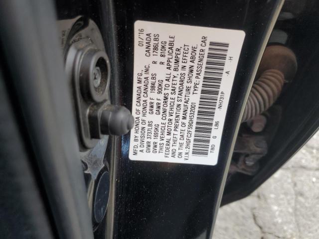 2HGFC2F59GH532001 Honda Civic Lx