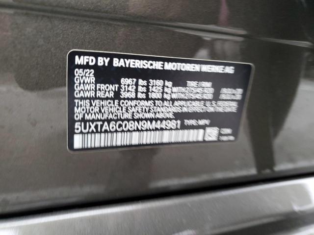 5UXTA6C08N9M44981 BMW X5 Xdrive45e