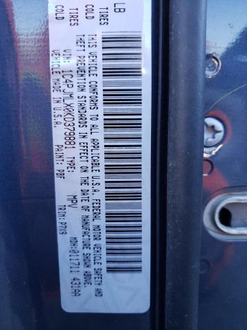 1C4PJMLX0KD379881 Jeep Cherokee Latitude Plus