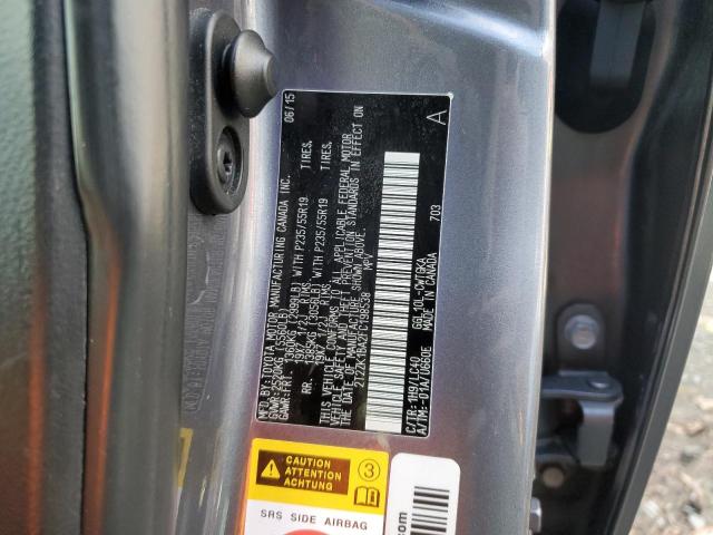 2T2ZK1BA2FC198538 Lexus RX 350