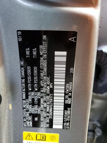 2T2HZMAA1LC156173 Lexus RX 350