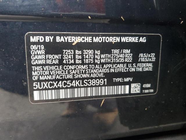 5UXCX4C54KLS38991 BMW X7 Xdrive50i