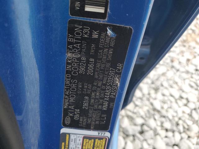 KNAFX4A82F5335917 KIA FORTE EX