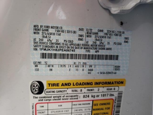 1FMJK1H82PEA06745 Ford Expedition Max Xlt