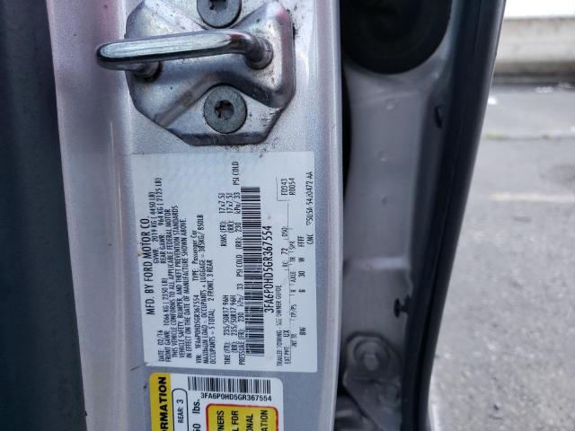 Ford FUSION SE 2016 3FA6P0HD5GR367554 Image 12