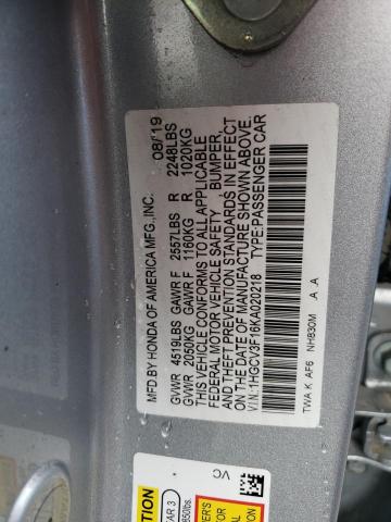 1HGCV3F16KA020218 Honda ACCORD HYBRID