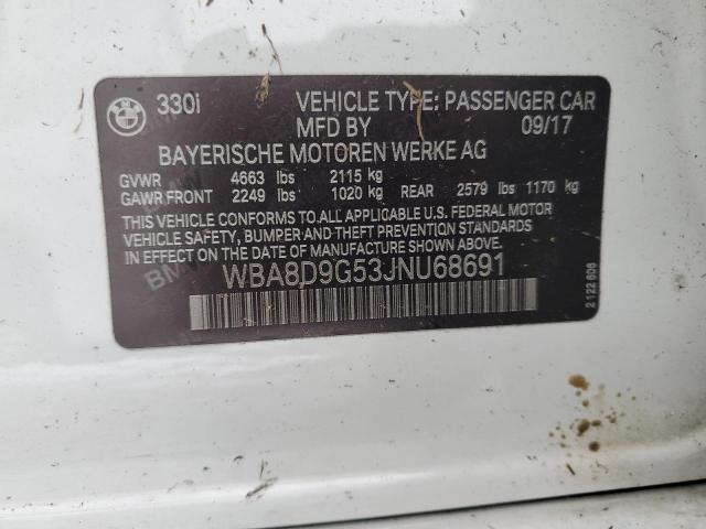 WBA8D9G53JNU68691 BMW 330 XI