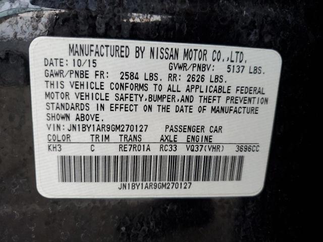 JN1BY1AR9GM270127 Infiniti Q70 3.7