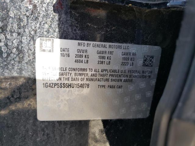 1G4ZP5SS6HU154078 Buick Lacrosse Essence
