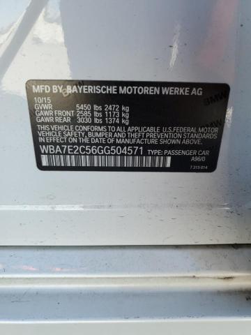 WBA7E2C56GG504571 BMW 740 I