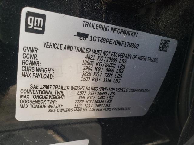 1GT49PE70NF179392 GMC Sierra K2500 At4