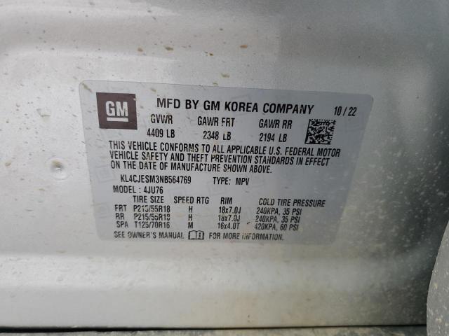 KL4CJESM3NB564769 Buick Encore Preferred