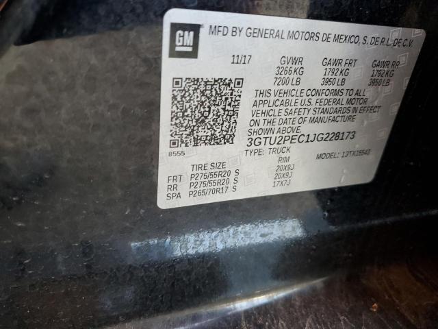 3GTU2PEC1JG228173 GMC Sierra K1500 Denali