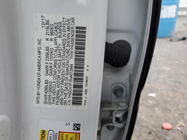 1HGCV1F15JA072944 Honda ACCORD LX