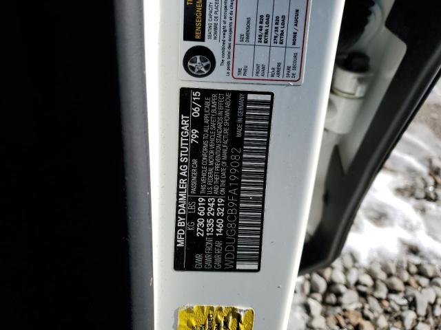 WDDUG8CB9FA199082 Mercedes-Benz S 550