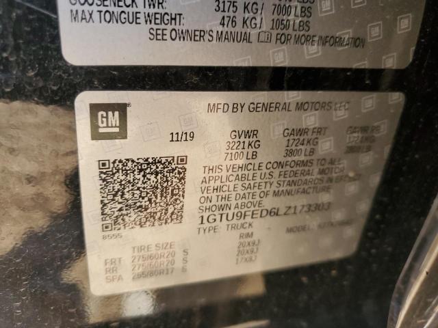 1GTU9FED6LZ173303 GMC Sierra K1500 Denali