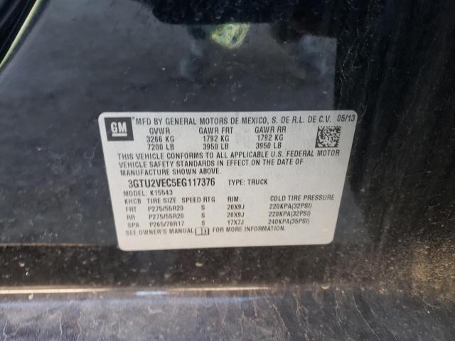 3GTU2VEC5EG117376 GMC Sierra K1500 Slt