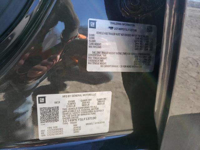 1GT49PEY1LF137190 GMC Sierra K2500 At4